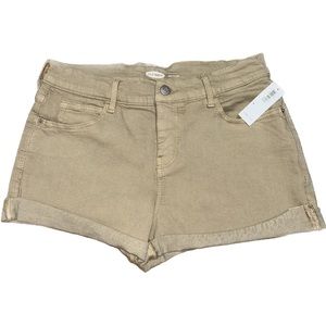 Old Navy Women Boyfriend style khaki shorts new with tags size 4